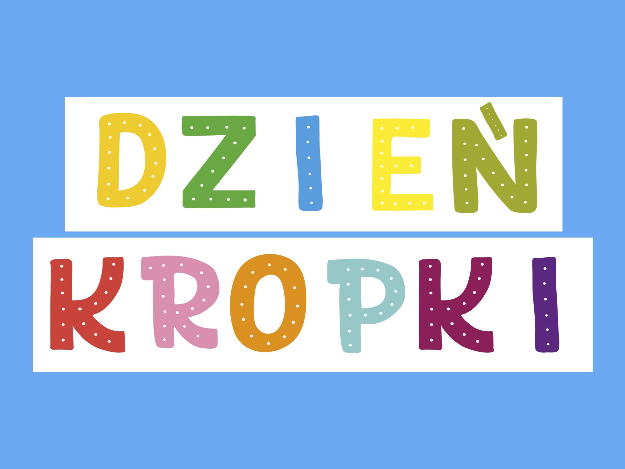 girlanda dzien kropki