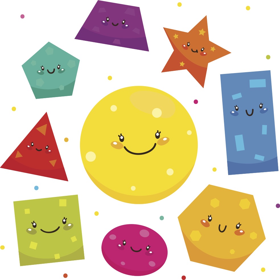 Karty pracy kształty