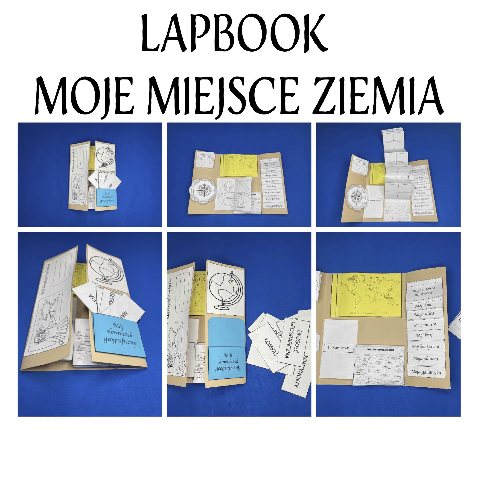 lapbook geograficzny: Ziemia
