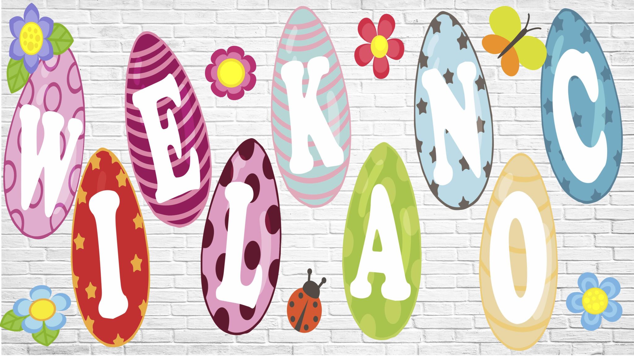 wielkanoc girlanda jajeczka