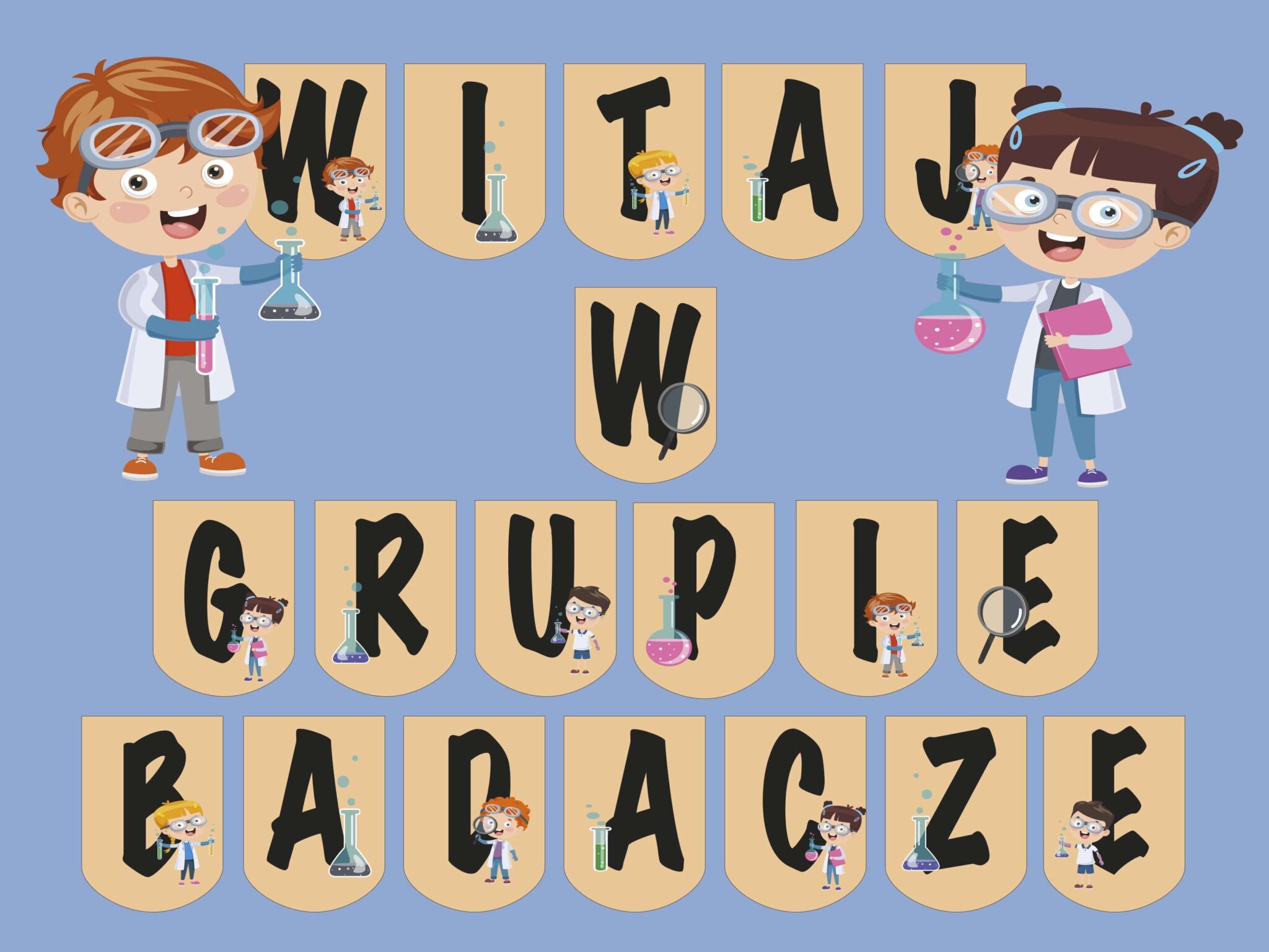 Girlanda: Witaj w grupie badacze