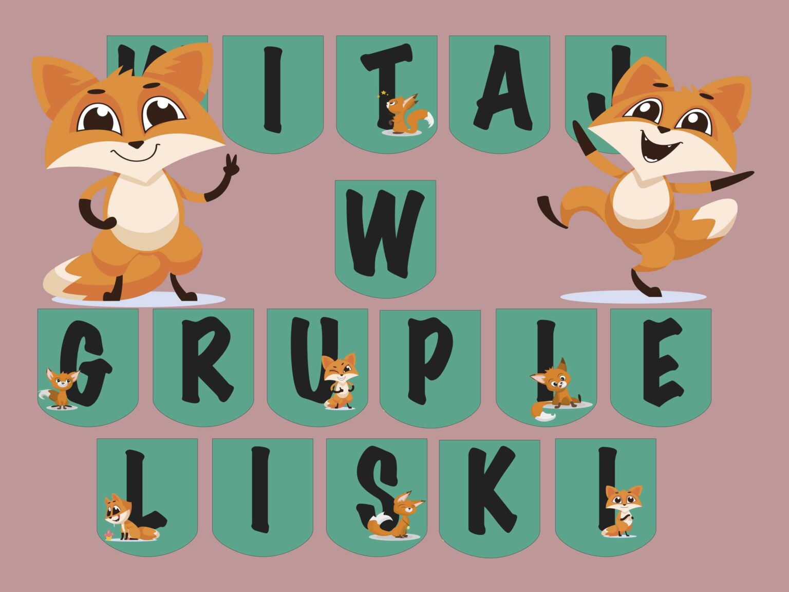 Girlanda: Witaj w grupie Liski