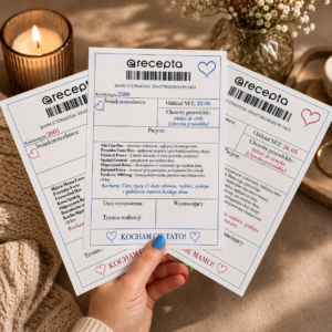 Recepta dla Mamy i Taty – zabawny upominek PDF